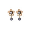 Women Jewelry Fashion Designer Zinc Alloy High Quality Clip on Earrings Hawaiian Ear Clips
