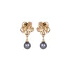 Women Jewelry Fashion Designer Zinc Alloy High Quality Clip on Earrings Hawaiian Ear Clips