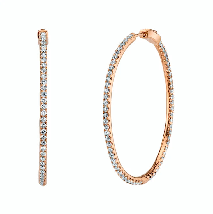 Sparking Bling Classic Fashion Women Jewelry Micro Pave 5A CZ Cubic Zirconia Small Medium Big Sized Hoop Earring