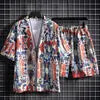 Hainan Beach Suit for Men Summer Casual Floral Poplin Short-Sleeved Shirt Anti-Pilling for Sanya Travel and Seaside Holidays