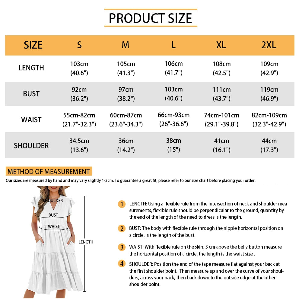 Print on Demand Wholesale Hawaii Beautiful Women's Plus Size Wrap v Neck Short Sleeve Ruffle Hem a Line Short Dress with Pockets