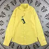 Men's and Linen British Slim T Shirt Long Sleeve Solid Color Floral Leisure Casual Shirt for Business or Autumn Season#RL-2222
