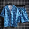 Hainan Beach Suit for Men Summer Casual Floral Poplin Short-Sleeved Shirt Anti-Pilling for Sanya Travel and Seaside Holidays